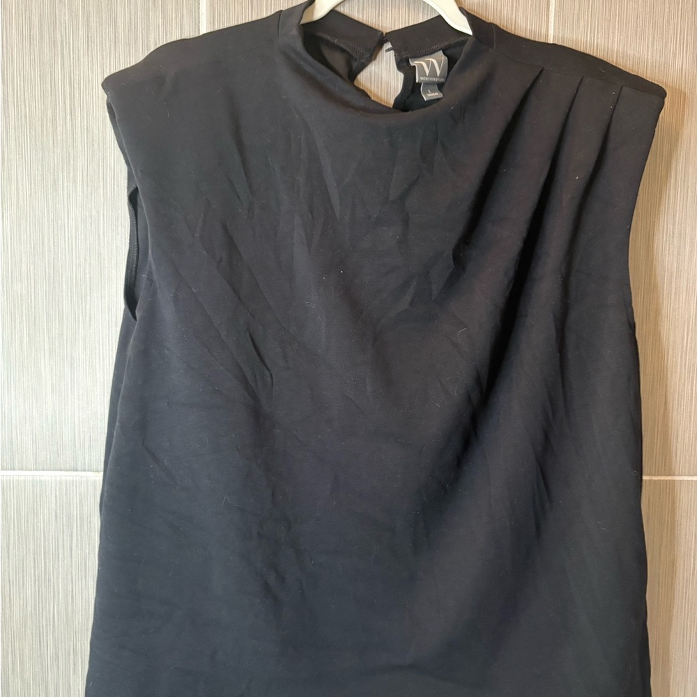 Worthington Black Keyhole Top